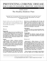 The Healthy Diabetes Plate