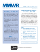 MMWR Morbidity and Mortality Weekly Report Vol 65 No 11 March 25 2016