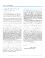 Investigation of an Outbreak of Salmonella Paratyphi B Variant L tartrate  Java Associated with Ball Python Exposure  United States 2017