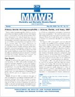 MMWR Morbidity and Mortality Weekly Report Vol 57 No 21 May 30 2008