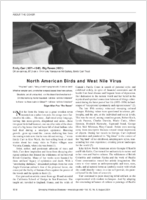North American Birds and West Nile Virus