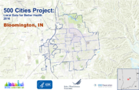 500 Cities Project Local Data for Better Health 2016 Bloomington IN