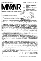 Morbidity and Mortality Weekly Report MMWR August 15 1980  Vol 29  No 32