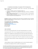 An Algorithm for the Surveillance of Occupational COPD in Washington State
