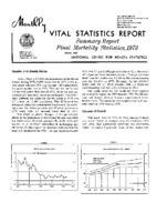 Summary report  Final mortality statistics 1973