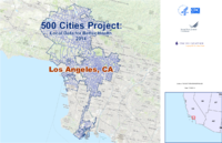 500 Cities Project Local Data for Better Health 2014 Los Angeles CA