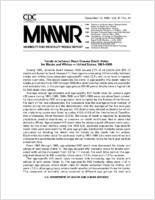MMWR Morbidity and Mortality Weekly Report Vol 47 No 44 November 13 1998