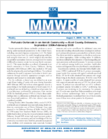 MMWR Morbidity and Mortality Weekly Report Vol 55 No 30 August 4 2006