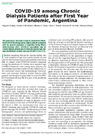 COVID19 among Chronic Dialysis Patients after First Year of Pandemic Argentina