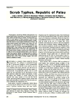 Scrub Typhus Republic of Palau