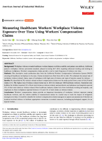 Measuring Healthcare Workers Workplace Violence Exposure over Time Using Workers Compensation Claims