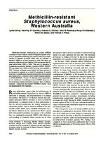 Methicillinresistant Staphylococcus aureus Western Australia