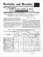 Morbidity and Mortality Weekly Report For release November 18 1960 Vol 9 No 45