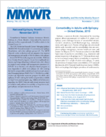 MMWR Morbidity and Mortality Weekly Report Vol 62 No 43 November 1 2013