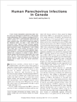 Human Parechovirus Infections in Canada