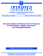 Morbidity and Mortality Weekly Report Recommendations and Reports November 7 2008  Vol 57  No RR9