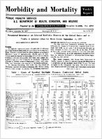 Morbidity and Mortality Weekly Report For release September 20 1957 Vol 6 No 37