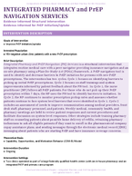 INTEGRATED PHARMACY and PrEP NAVIGATION SERVICES
