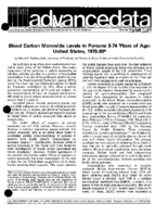 Blood Carbon Monoxide Levels in Persons 374 Years of Age United States 197680