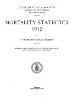 Mortality Statistics 1912