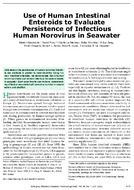 Use of Human Intestinal Enteroids to Evaluate Persistence of Infectious Human Norovirus in Seawater