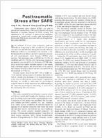 Posttraumatic Stress after SARS