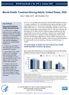 Mental Health Treatment Among Adults United States 2020