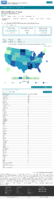 United States COVID19 Cases and Deaths by State Reported to the CDC Since January 22 2020 COVID19 Death Rate in the US Reported to the CDC by StateTerritory Deaths per 100000 November 23 2020