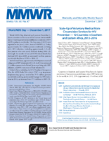 MMWR Morbidity and Mortality Weekly Report Vol 66 No 47 December 1 2017