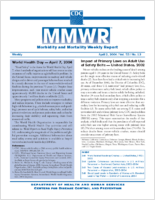 MMWR Morbidity and Mortality Weekly Report Vol 53 No 12 April 2 2004