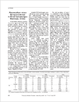 Plasmodium vivax Seroprevalence in Bred Cynomolgus Monkeys China