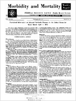 Morbidity and Mortality Weekly Report Vol 2 No 13 week ended April 4 1953