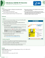 Moderna COVID19 Vaccine Storage and Handling Summary 20211026