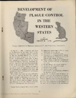 Development of plague control in the western states