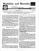 Morbidity and Mortality Weekly Report Vol 3 No 35 September 10 1954