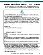 Infant Botulism Israel 20072021