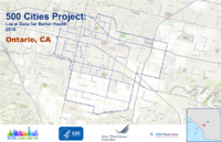 500 Cities Project Local Data for Better Health 2016 Ontario CA