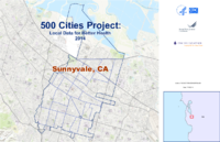 500 Cities Project Local Data for Better Health 2014 Sunnyvale CA