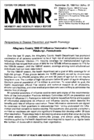 MMWR Morbidity and Mortality Weekly Report September 25 1987  Vol 36  No 37
