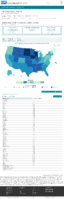 United States COVID19 cases and deaths by state reported to the CDC since January 22 2020 COVID19 case rate in the US reported to the CDC by stateterritory cases per 100000 November 20 2020