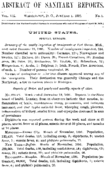 Absract of sanitary reports  v 7 no 41 January 1 1892