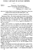 Weekly abstract of sanitary reports  abstract no 58 April 7 1887