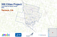 500 Cities Project Local Data for Better Health 2016 Turlock CA