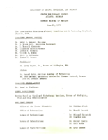 Summary minutes of meeting  Immunization Practices Advisory Committee June 22 1976