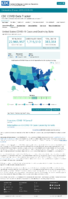 United States COVID19 cases and deaths by state reported to the CDC since January 22 2020 total number of COVID19 cases in the US reported to the CDC by stateterritory January 14 2021