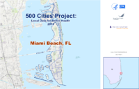 500 Cities Project Local Data for Better Health 2014 Miami Beach FL