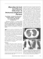 Mycobacterium lentiflavum Infection in Immunocompetent Patient