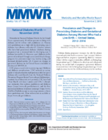 MMWR Morbidity and Mortality Weekly Report Vol 67 No 43 November 2 2018