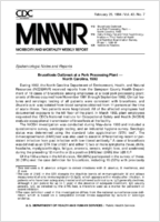 Morbidity and Mortality Weekly Report MMWR February 25 1994  Vol 43  No 7