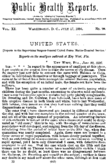 Public health reports  v 11 no 29 July 17 1896